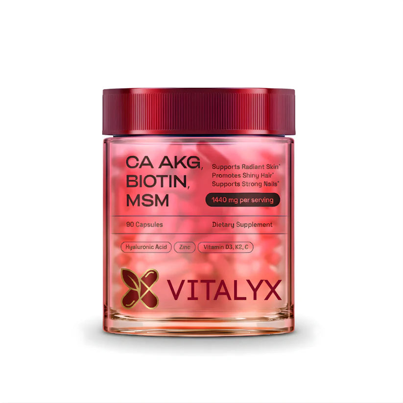 Vitalyx™ Beauty Complex – Ca-AKG, MSM, Hyaluronic Acid, Biotin